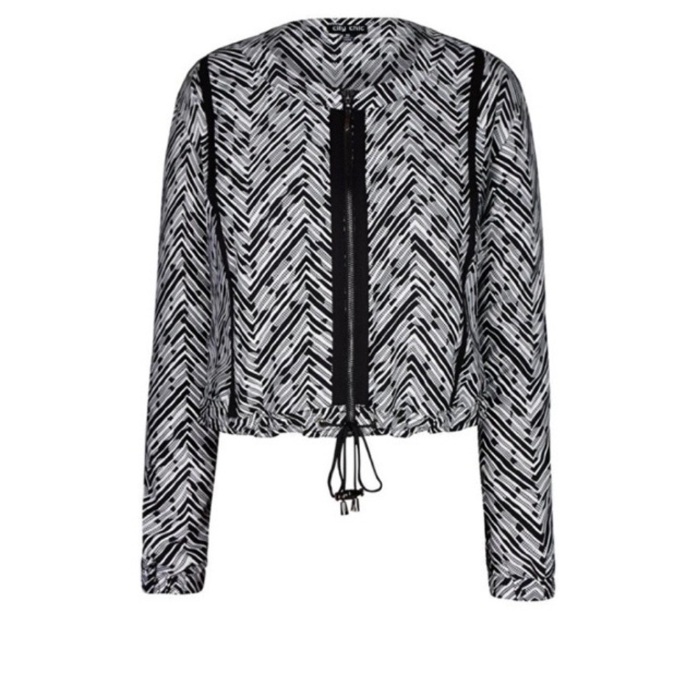 City Chic Tribal Bomber Jacket